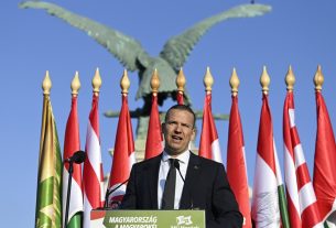 Toroczkai László, a Mi Hazánk elnöke