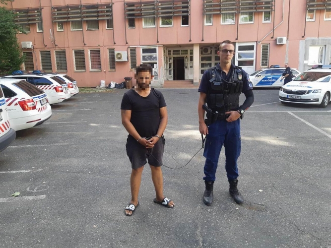 Őrizetben a kifosztó