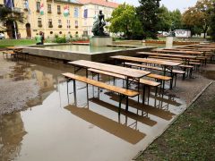 Szeged Széchenyi tér városháza