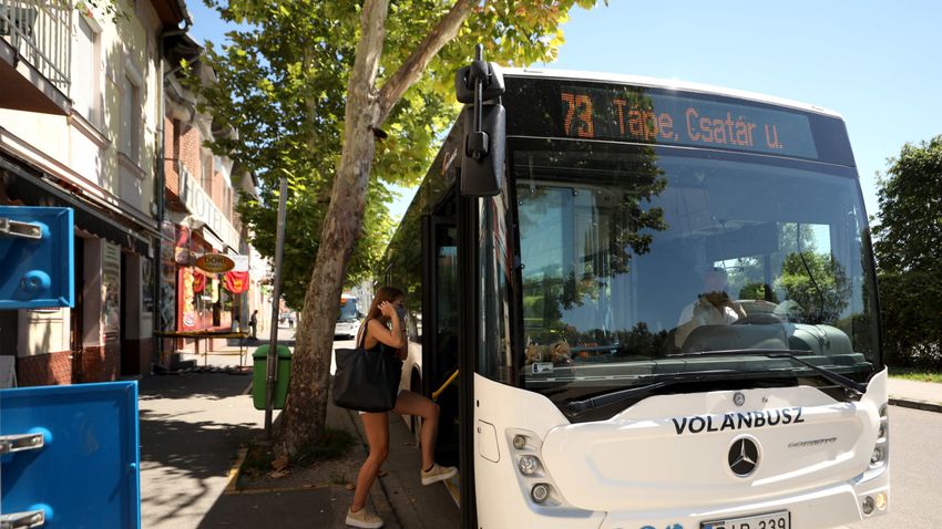 Helyi járatú busz Szegeden