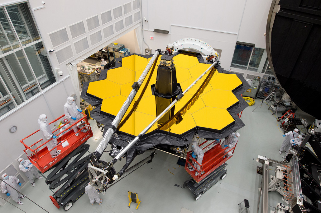 James Webb űrteleszkóp NASA