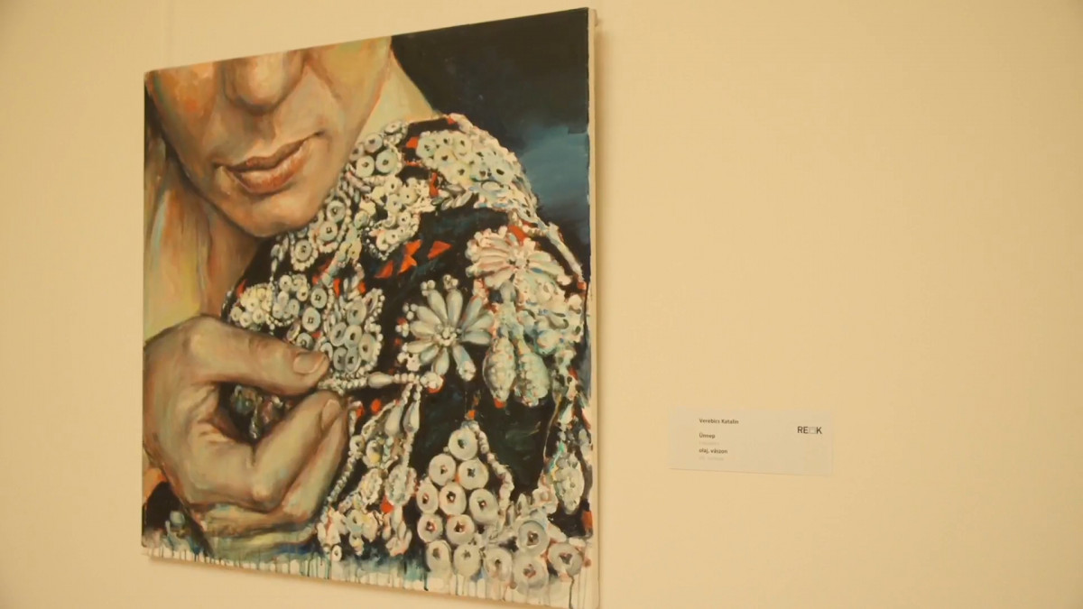 Verebics Katalinnak az Ünnep című képe nyerte el az elismerést.