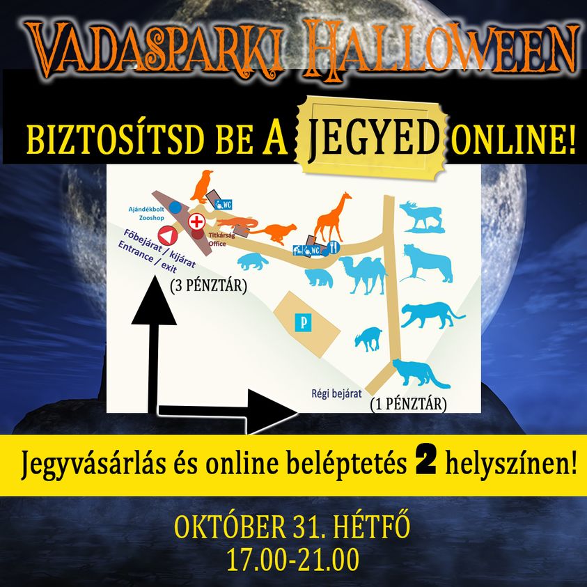 Szegedi Vadaspark halloween