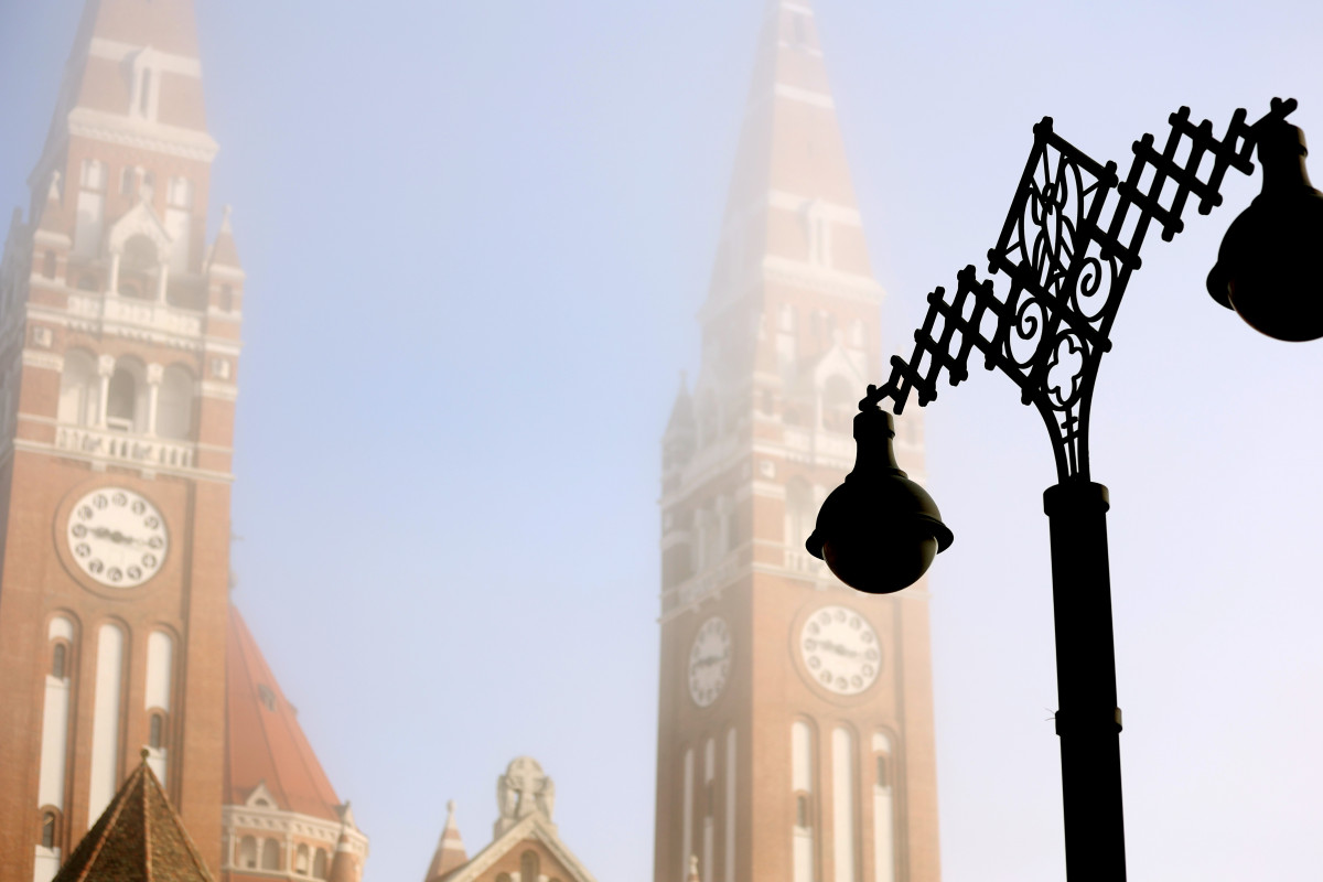 őszi ködös Szeged