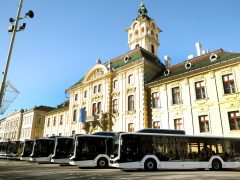 Szeged, környezetbarát, busz, autóbusz, közlekedés, tömegközlekedés, Volán
