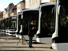 Szeged, környezetbarát, busz, autóbusz, közlekedés, tömegközlekedés, Volán
