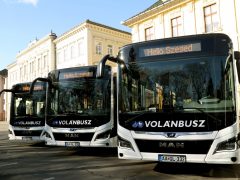Szeged, környezetbarát, busz, autóbusz, közlekedés, tömegközlekedés, Volán