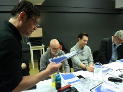 Szeged, Rokonok,olvasópróba, Szegedi Nemzeti Színház, színház, Szikszai Rémusz, kultúra