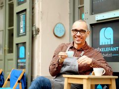 Szeged, Jarjabka Zoltán, barista, Kék Elefánt kávézó, kávézó, kávé, vendéglátás