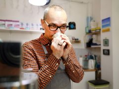 Szeged, Jarjabka Zoltán, barista, Kék Elefánt kávézó, kávézó, kávé, vendéglátás