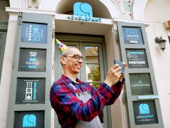 Szeged, Jarjabka Zoltán, barista, Kék Elefánt kávézó, kávézó, kávé, vendéglátás