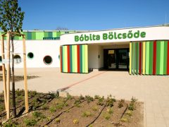 Algyő, Bóbita bölcsőde, épület, bölcsőde, gyerek, nevelés