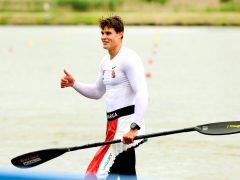 Szeged, ICF Gyorsasági és Para Kajak-Kenu Világkupa, sport, kajak-kenu, Maty-ér , Varga Ádám