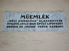 Szeged, 180 éves, Régi Zsinagóga, zsinagóga, bejárás, Hajnóczy utca