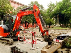 Szeged, Aradi vértanúk tere, felújítás