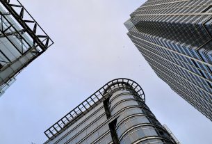 Anglia, London, belváros, felhőkarcoló