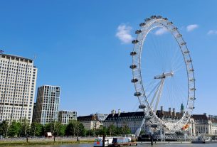 Anglia, London, London Eye, Temze, turizmus, utazás