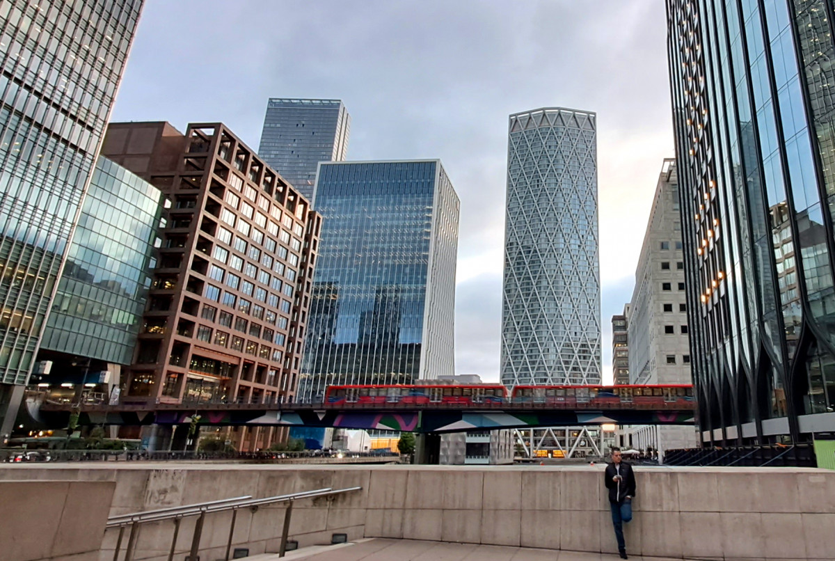 Anglia, London, belváros, felhőkarcoló