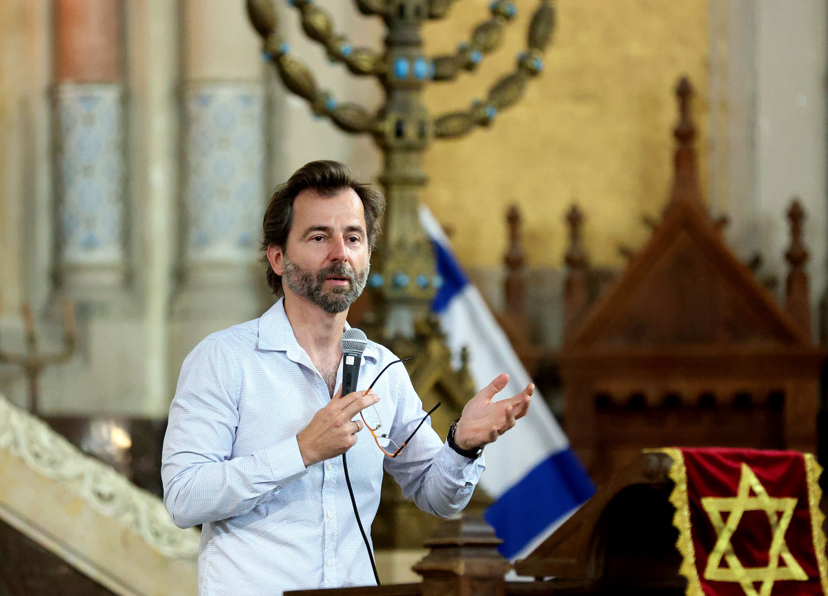 Szeged, Grecsó Krisztián, Új zsinagóga, könyvbemutató, kultura