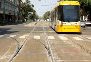 Szeged, vágányzár, villamos, vasútvillamos, Tram train, Kossuth Lajos sgt., Széchenyi tér, MÁV, közlekedés, tömegközlekedés, utazás
