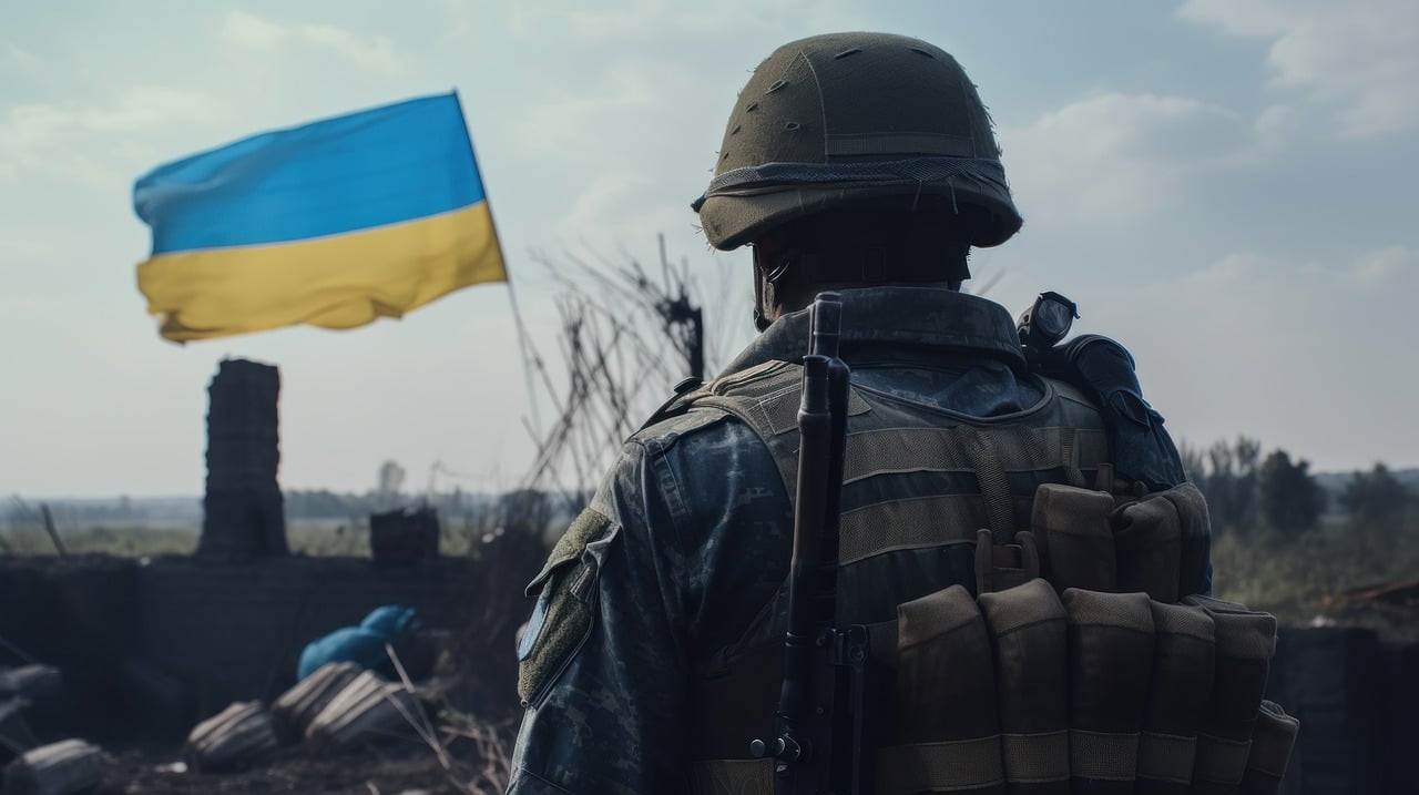 ukrán katona háború