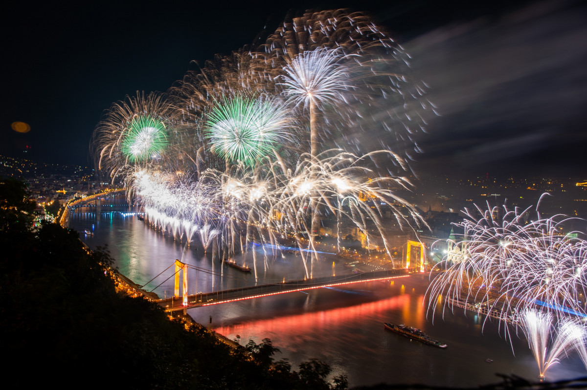 Tűzijáték augusztus 20. Budapest