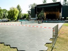 Szeged, SZIN, szórakozás, fesztivál, Partfürdő, készülődés