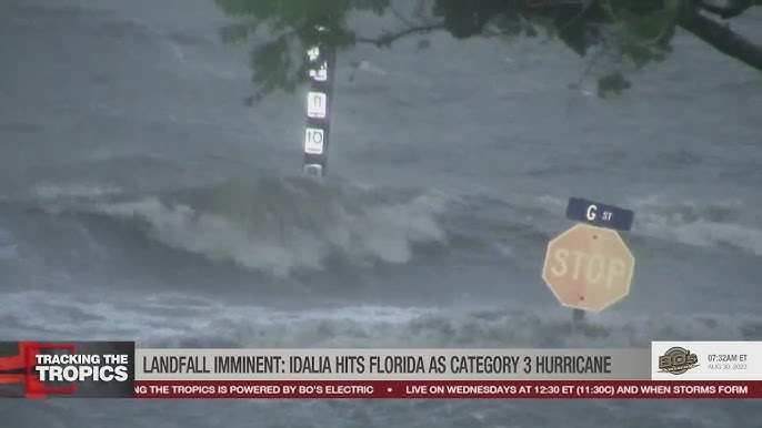 Idalia hurrikán Florida