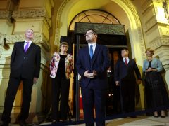 Szeged, Szegedi Nemzeti Színház, 140 éves, gálaműsor, emléktábla, avatás, ünnepség, kultura, színház, Karikó Katalin