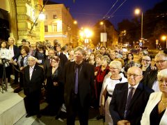 Szeged, Szegedi Nemzeti Színház, 140 éves, gálaműsor, emléktábla, avatás, ünnepség, kultura, színház