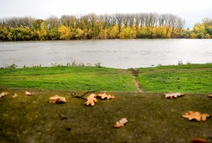 Szeged, borongós, eső, időjárás, november, ősz