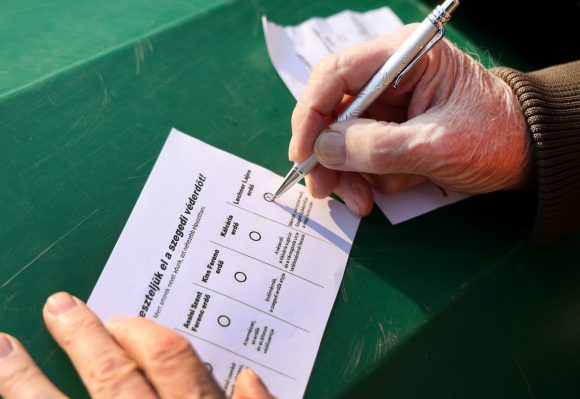 Szeged, demonstráció, véderdő, Momentum, Püspöki Hivatal