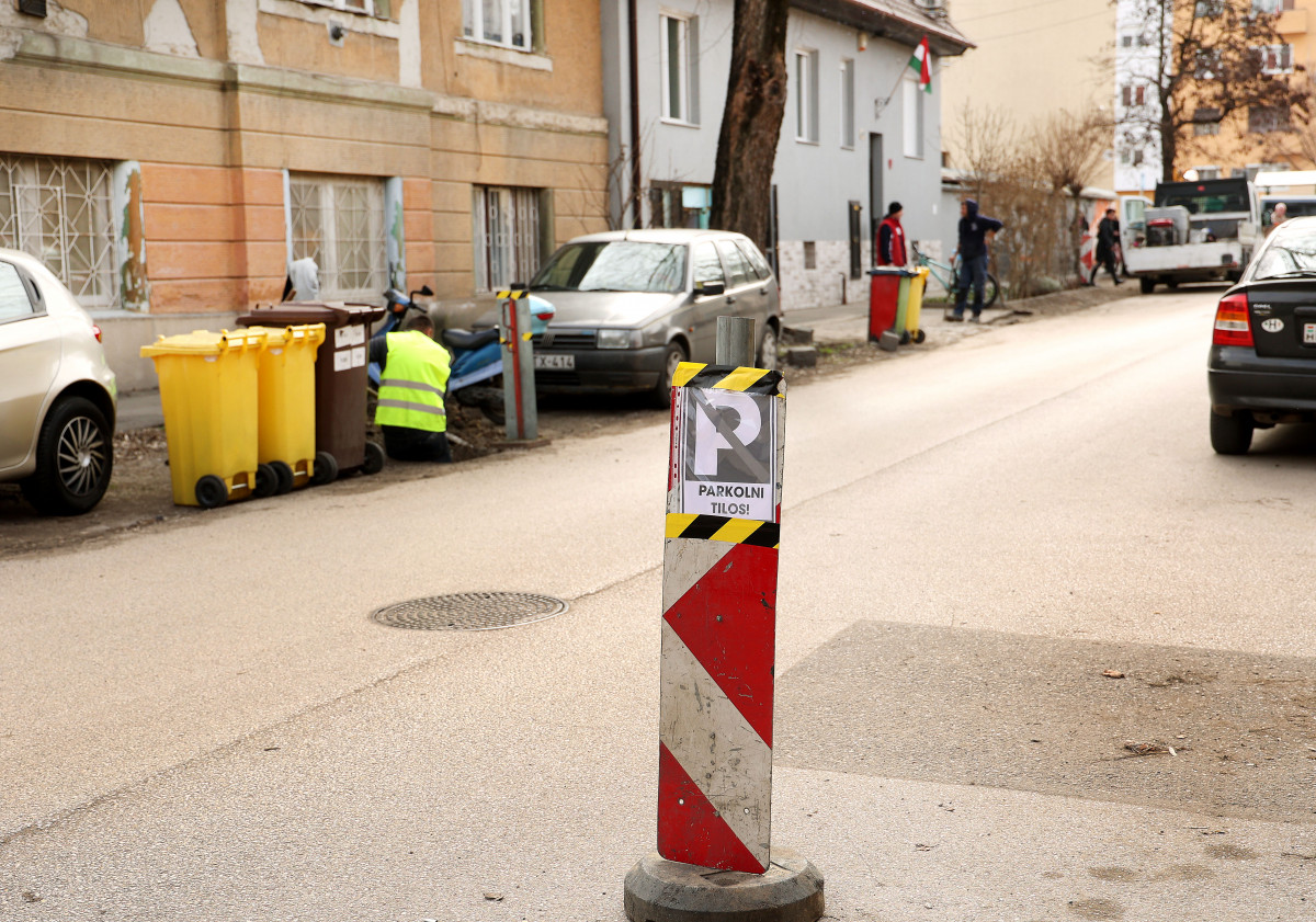 Szeged, útfelújítás, Tavasz utca, Binszki József