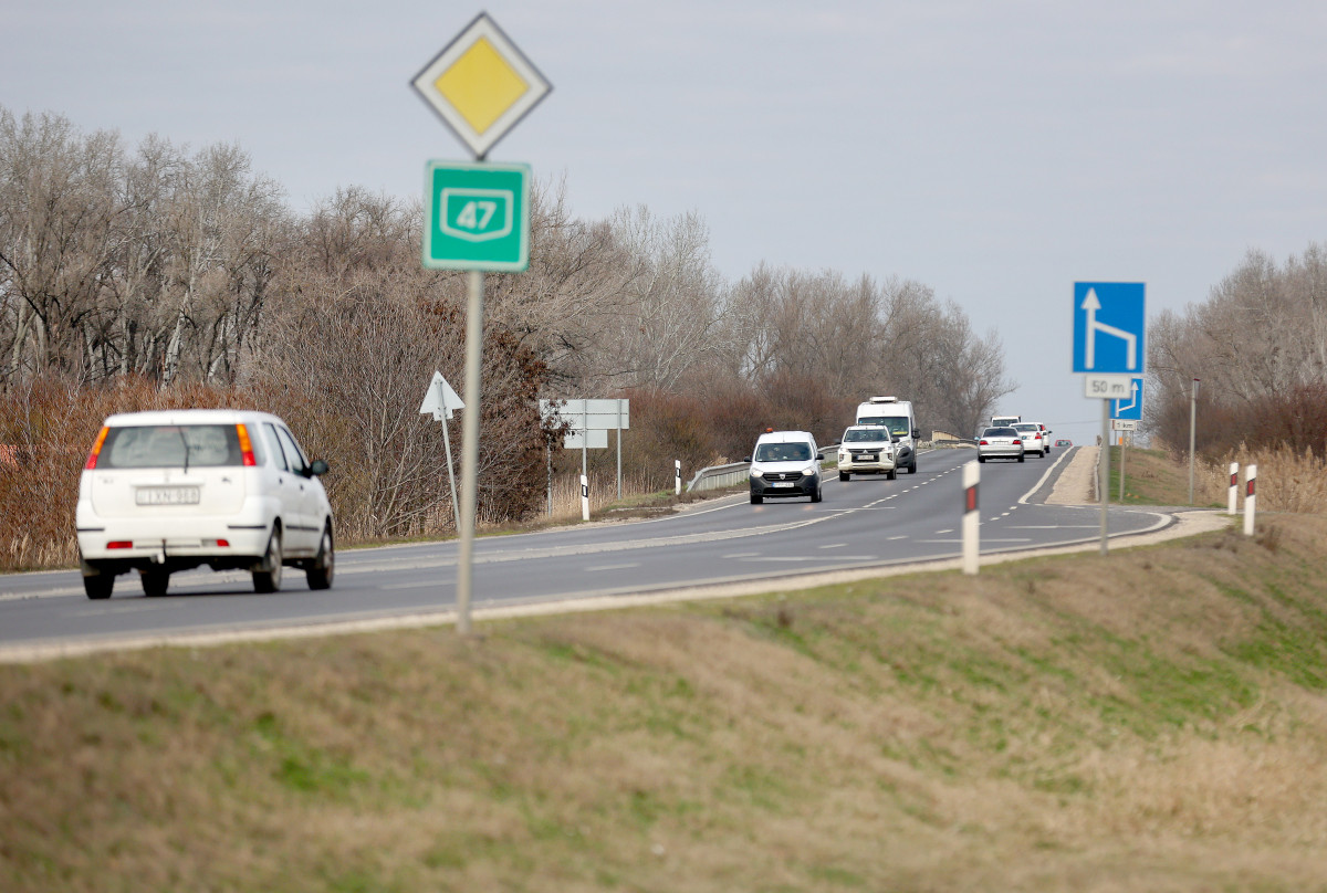 Algyő, autós forgalom, algyői Tisza híd, híd