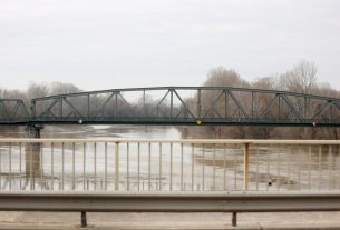 Algyő, vasúti híd, híd