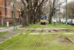 Szeged, villamos, sín, közlekedés, tömegközlekedés, 4-es villamosvonal, felújítás, Koromné Fenyvesi Rózsa, Makrai László, Petőfi Sándor sgt.