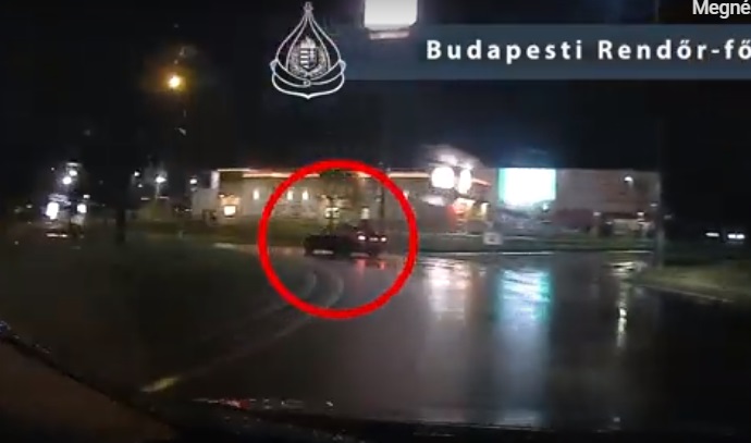 Driftelőt és gyorshajtókat értek tetten a rendőrök Budapesten