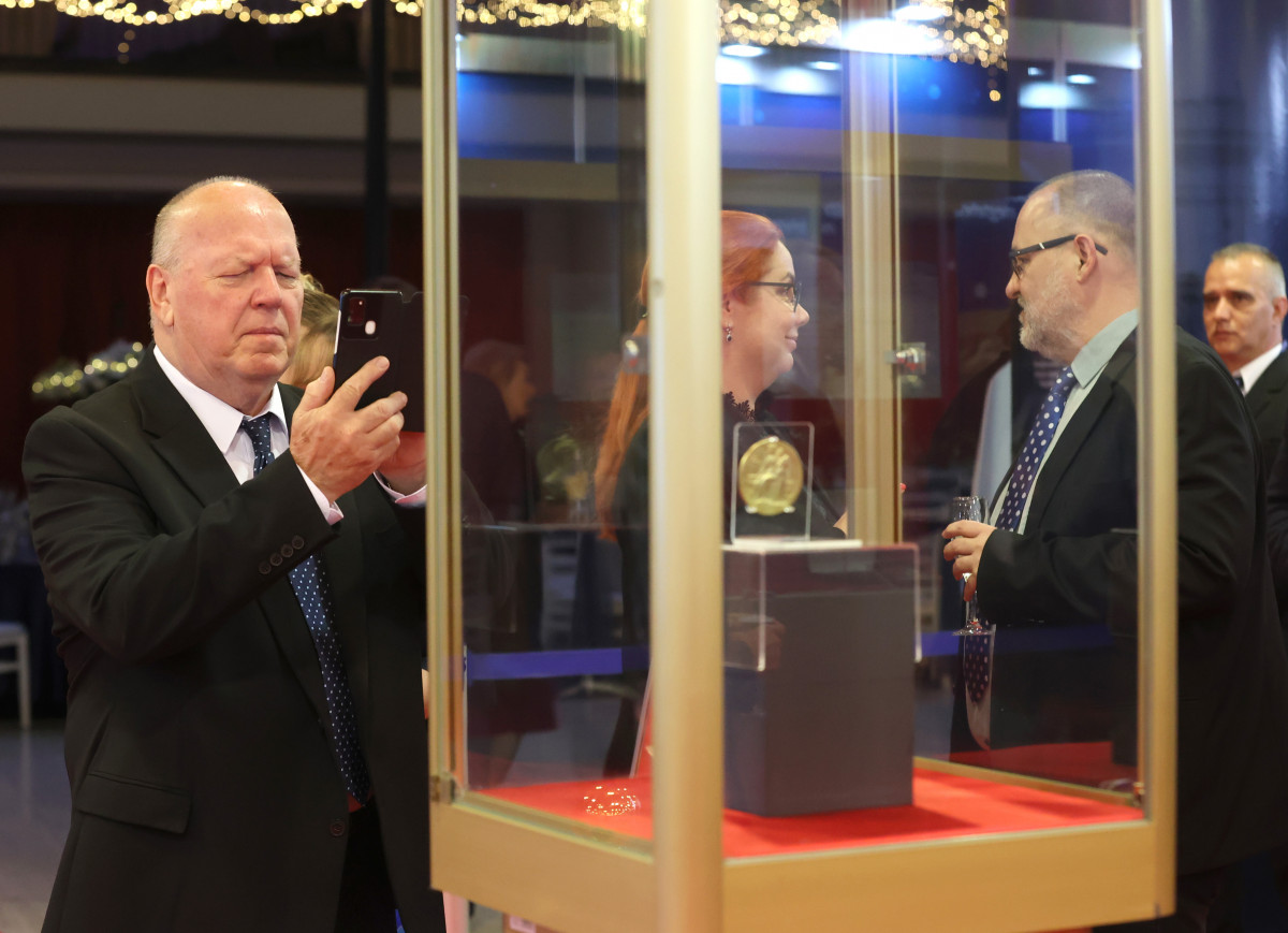 Szeged, díszvacsora, TIK, SZTE, egyetem, Sulyok Tamás, köztársasági elnök, Nobel-díj, Karikó Katalin