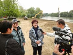 Szeged, fejlesztés, Tömörkény István Üdülőtelep, Sárga, szabadstrand, Szécsényi Rózsa