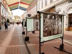 Szeged, Bálint Sándor, évforduló, Kárász utca, szabadtéri kiállítás, kiállítás