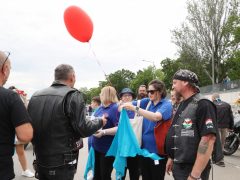 Szeged, Nyújts kezet, Motoros Felvonulás, Reménysugár Alapítvány, motorosok, jótékonyság, Huszár Mátyás rakpart