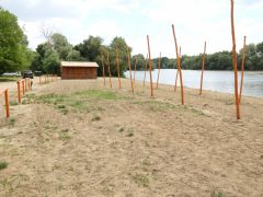 Szeged, Sárga, szabadstrand, felújítás, nyár, strand, Tisza