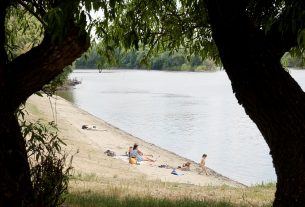 Szeged, Sárga, szabadstrand, felújítás, nyár, strand, Tisza