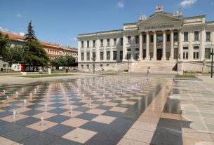 Szeged, szökőkút, Móra park, Móra Ferenc Múzeum, turizmus