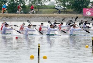 Szeged, ECA Gyorsasági, Para Kajak-Kenu és SUP Európa-bajnokság, EB, kajak-kenu, sport Maty-ér, Nádas Bence, Csizmadia Kolos, Kuli István, Totka Sándor