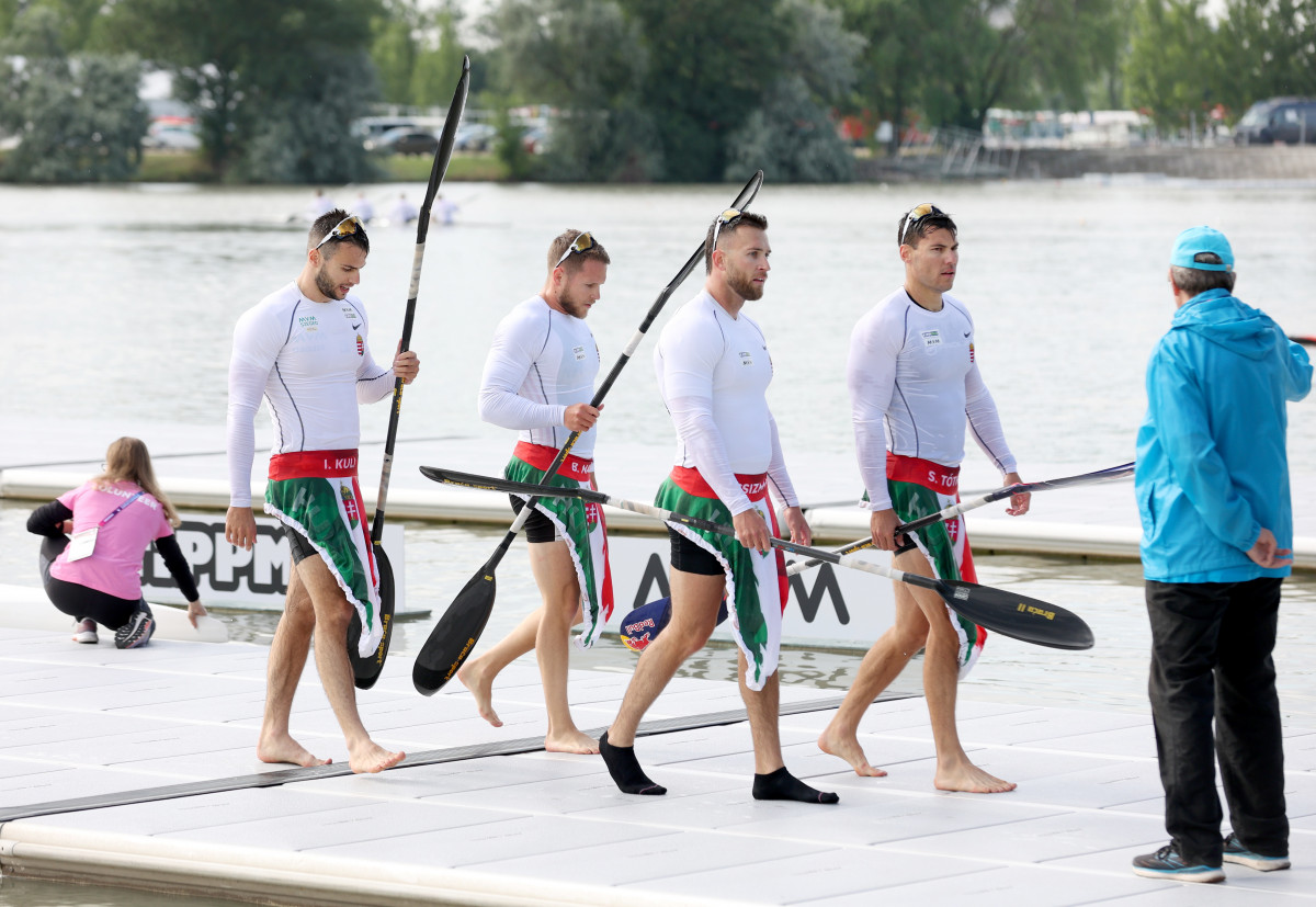 Szeged, ECA Gyorsasági, Para Kajak-Kenu és SUP Európa-bajnokság, EB, kajak-kenu, sport Maty-ér, Nádas Bence, Csizmadia Kolos, Kuli István, Totka Sándor