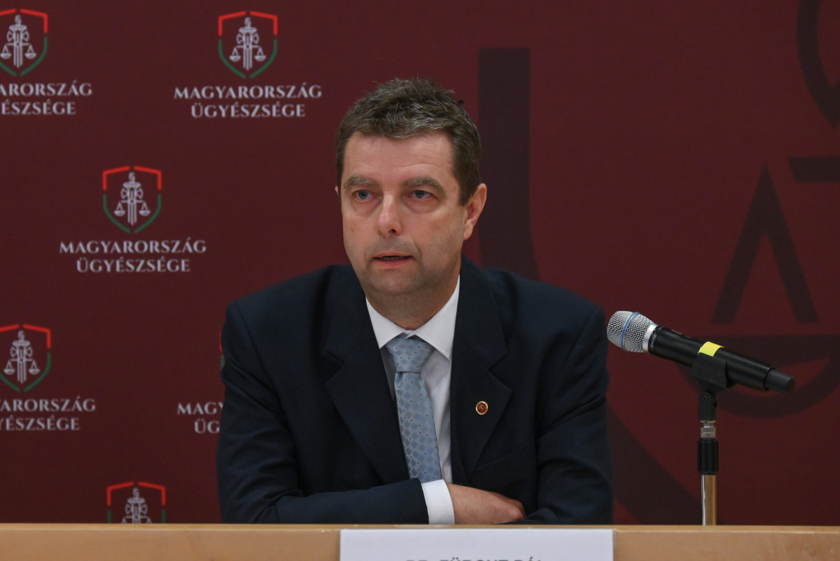Fürcht Pál főügyész a Központi Nyomozó Főügyészség