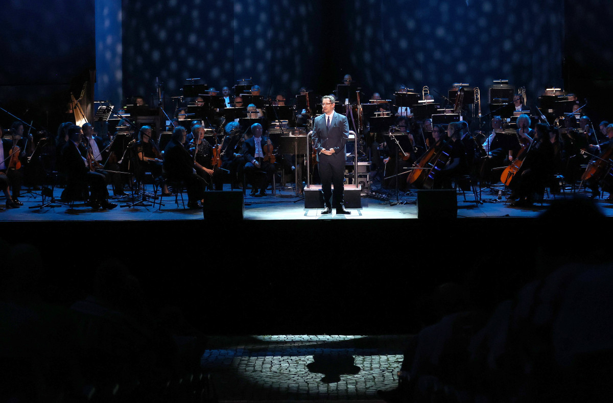 Szeged, Szegedi Szimfonikus Zenekar, Ajándékkoncert, Szegedi Szabadtéri Játékok, Dóm tér, kultura, hangverseny, Gyüdi Sándor