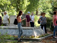 Szeged, Holokauszt 80., évforduló, séta, zsidó temető, zsidó, sírok