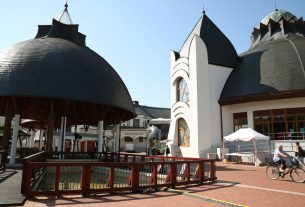 Makó, belváros, nyár, Hagymatikum, fürdő, turizmus